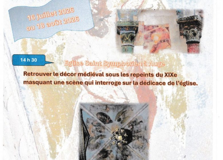 Visite commentée de l&rsquo;église d&rsquo;Auge et de Nouhant