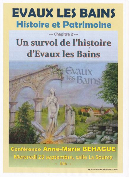 Conférence – Histoire et Patrimoine