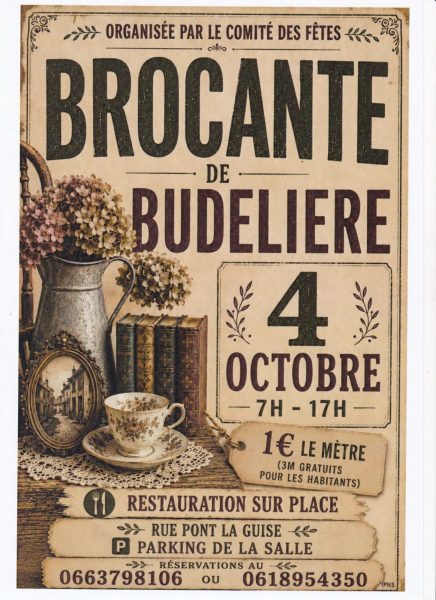 Budelière en fête – Brocante