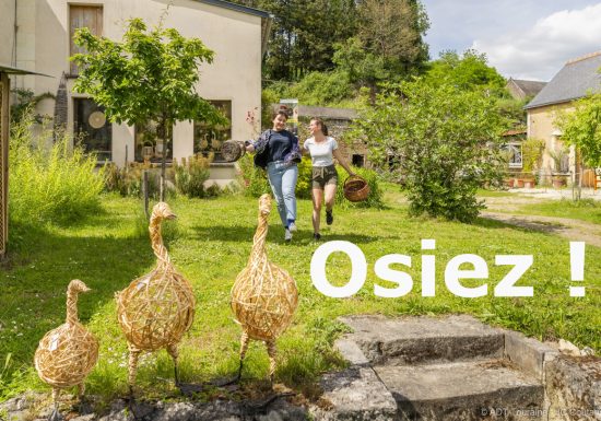 O S I E Z ! Centre d’Art autour de l’osier, Visite guidée et Atelier osier créatif