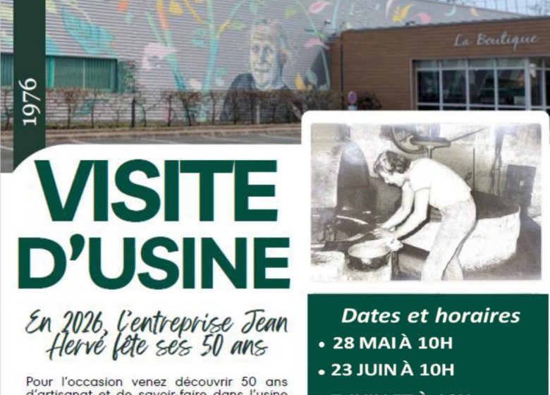 Visite de l&rsquo;usine JEAN HERVE – Artisanat et savoir-faire