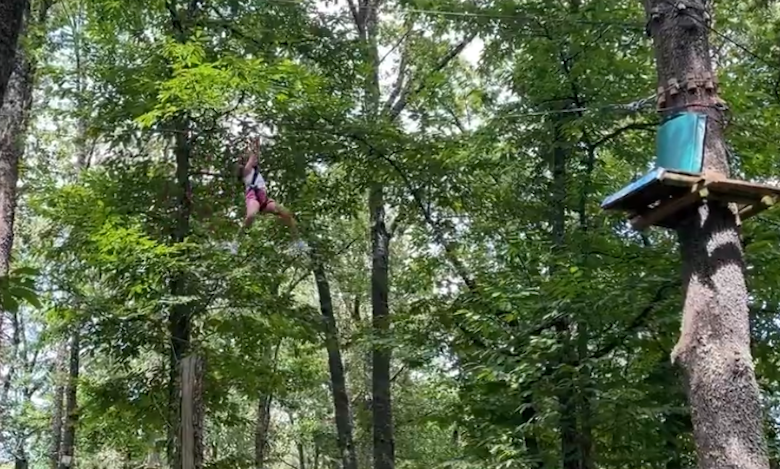 Parcours Aventure dans les arbres du Chalet des Pierres Jaumâtres