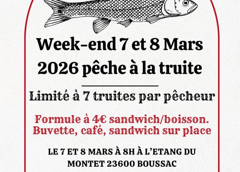 Pêche à la truite