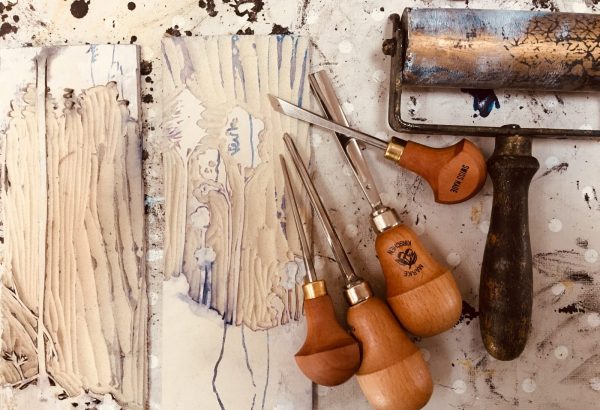 Atelier d&rsquo;art – Linogravure