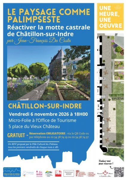 Le paysage comme palimpseste : la motte castrale de Châtillon-sur-Indre