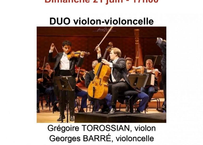 Concert duo violon-violoncelle