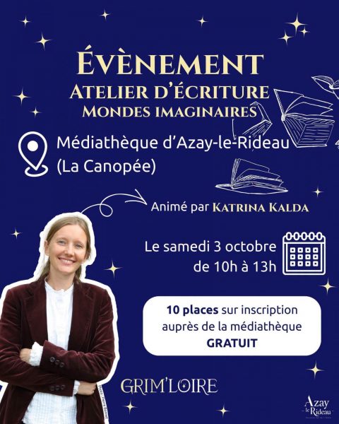 Atelier d&rsquo;écriture « les mondes imaginaires »