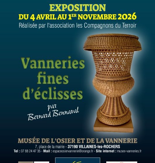 Exposition « Vanneries fines d’éclisse » – Espace culturel osier vannerie