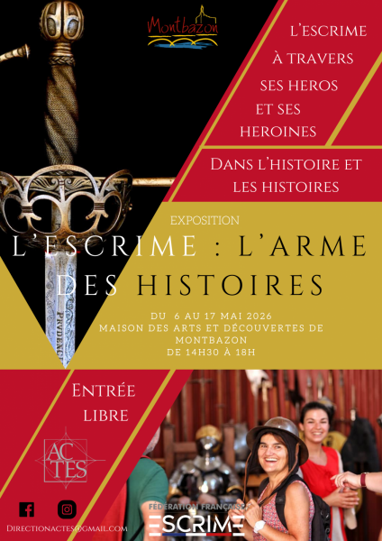 Exposition : L&rsquo;escrime : l&rsquo;art des histoires