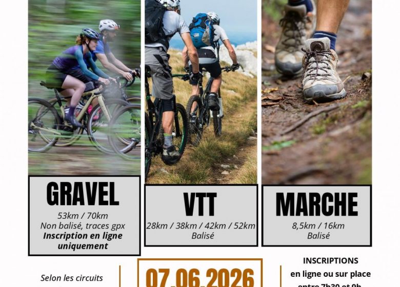 14ème édition de L&rsquo;Echapée Belle – Randonnée pédestre et VTT