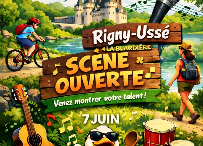 Balade et scène ouverte au bord de l&rsquo;Indre