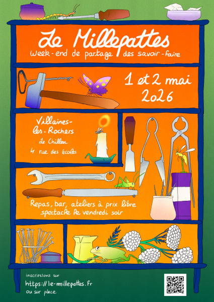 Le Millepattes : Week-end Partage Savoir-faire Artisanaux