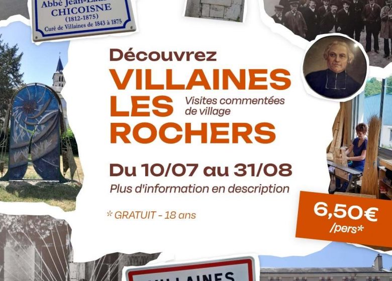 Visite Commentées de Villaines les Rochers