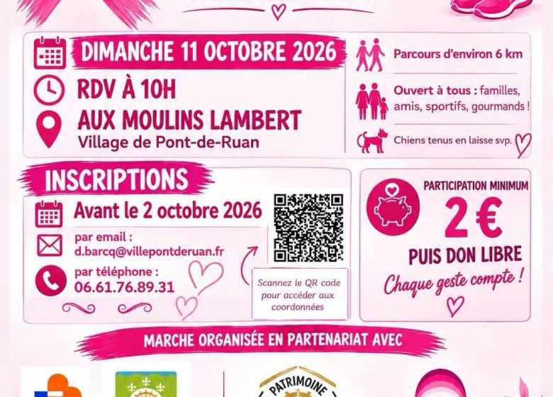 Marche solidaire, octobre rose