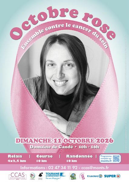 Octobre Rose à Candé : relais, course, randonnée