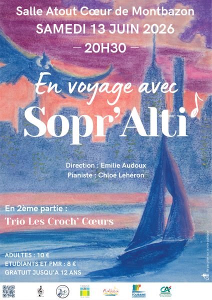 Concert chorale  » En voyage avec Sopralti « 