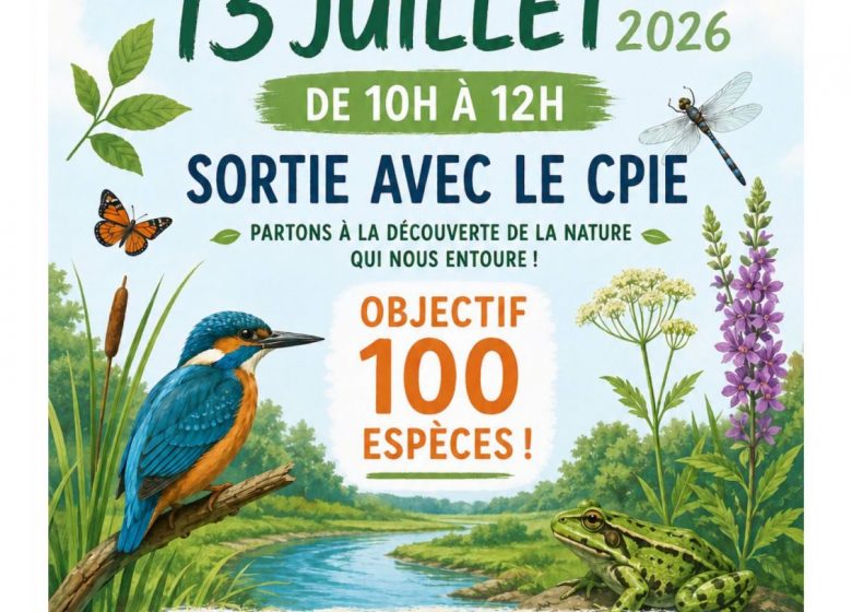 Sortie découverte de la nature avec le CPIE