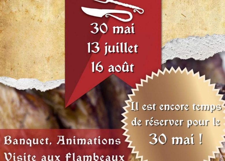 Les Banquets Médiévaux – Forteresse de Montbazon