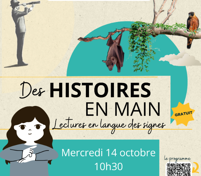 Des histoires en main