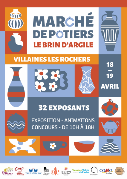 Marché de Potiers « Le brin d&rsquo;Argile » à Villaines-les-Rochers