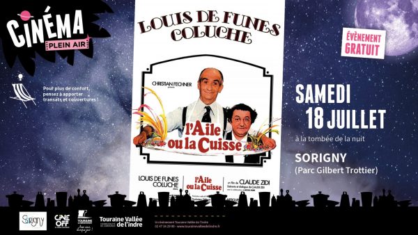 Ciné plein air – L’Aile ou la cuisse