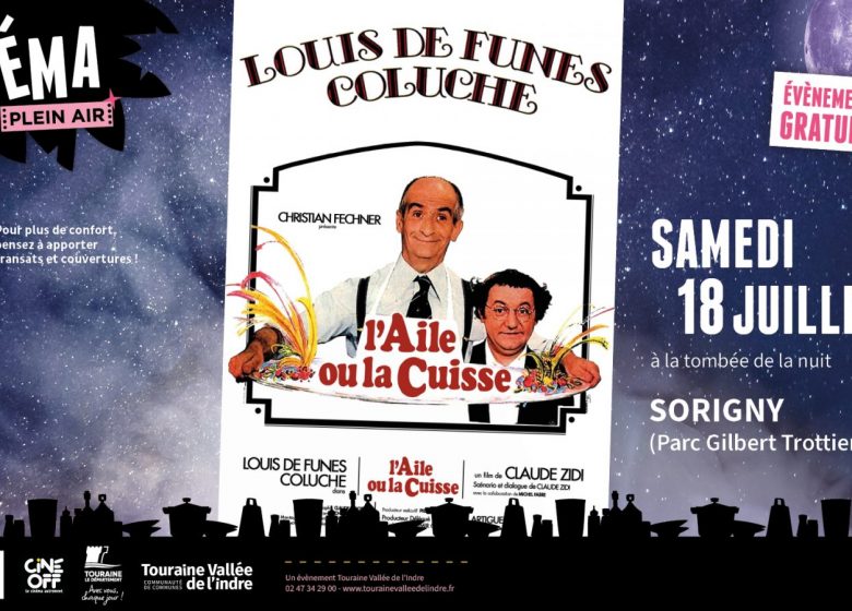 Ciné plein air – L’Aile ou la cuisse