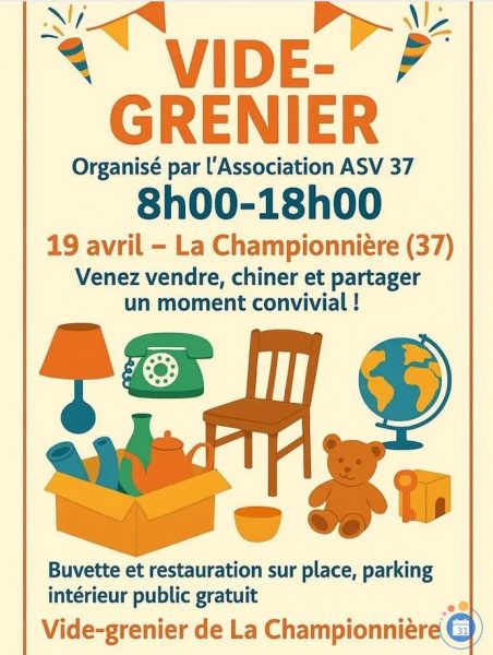 Vide Grenier Champétre de la Championniére