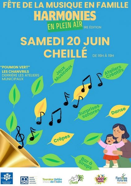 Fête de la musique en famille Harmonies en plein air
