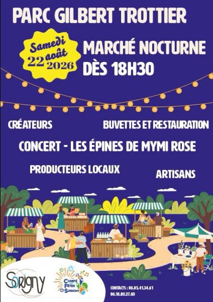 Marché nocturne de Sorigny