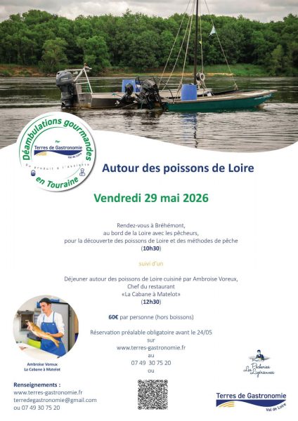 Déambulation Gourmande autour des poissons de Loire
