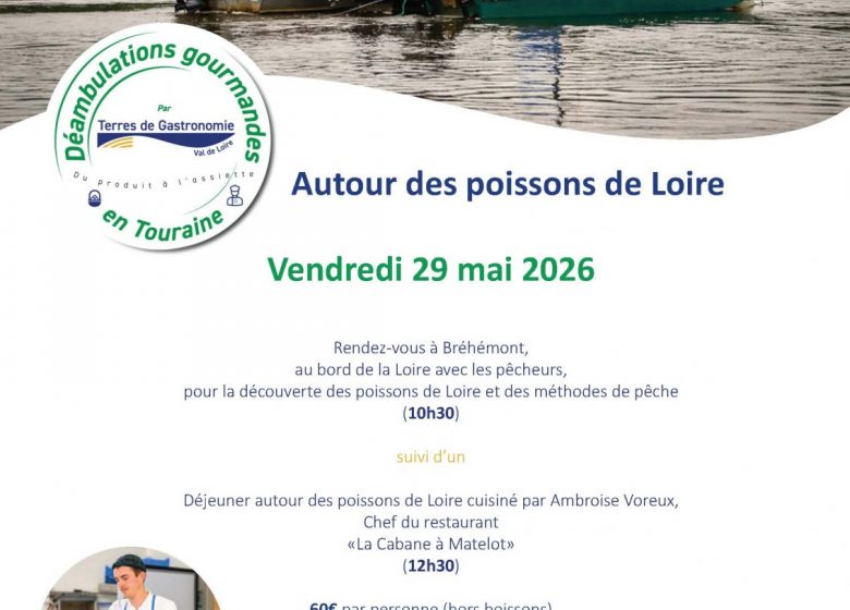 Déambulation Gourmande autour des poissons de Loire