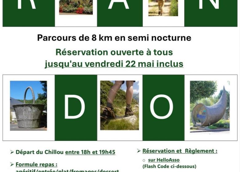 randonnée gourmande semi nocturne