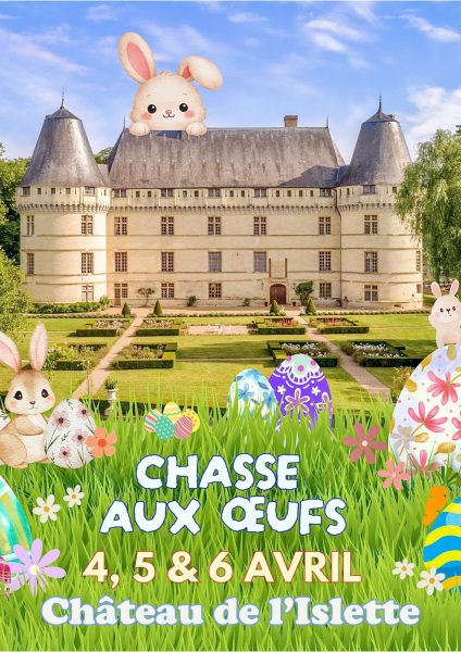 Chasse aux oeufs au Château de l&rsquo;Islette
