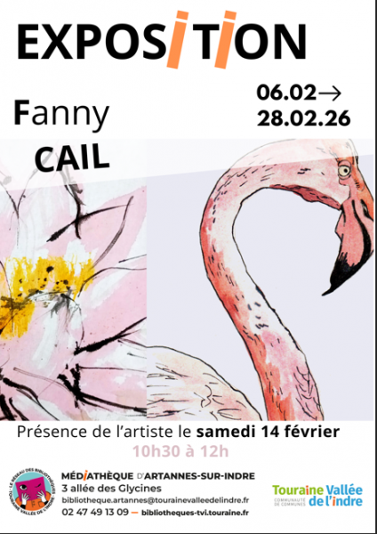 Exposition d&rsquo;artiste Fanny Cail
