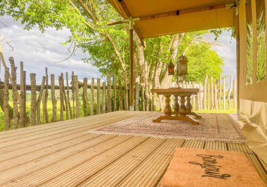 La tente Berbère du Parc animalier des Clautres