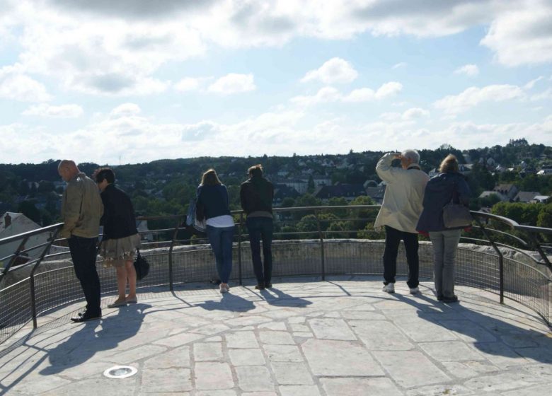 Visite libre de la terrasse de la Porte royale