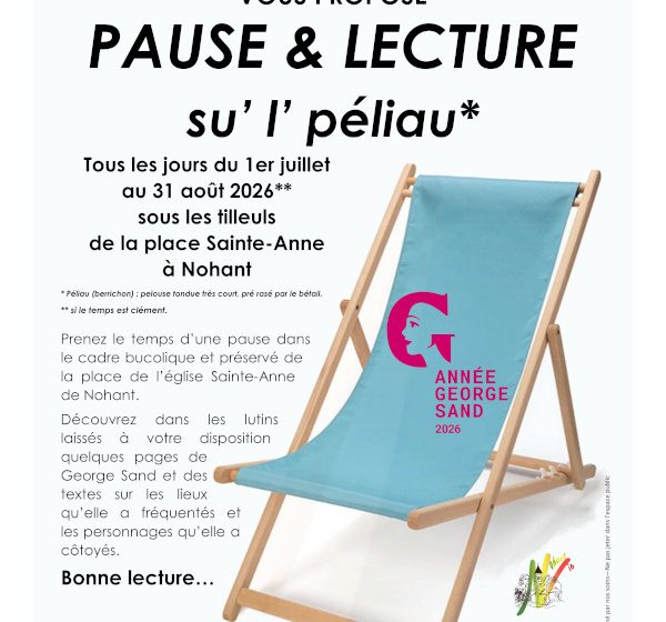 Pause et Lecture su&rsquo;l&rsquo;peliau