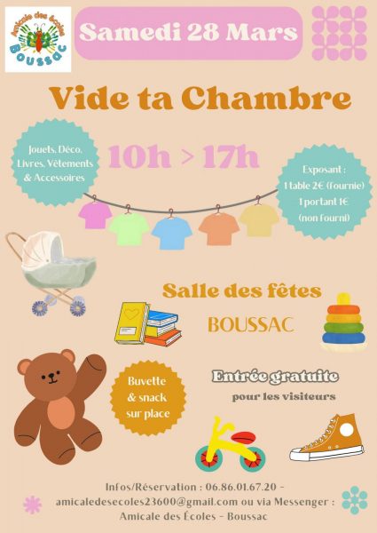 Vide ta chambre