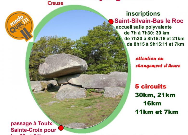 Randonnée des Pierres Jaumâtres