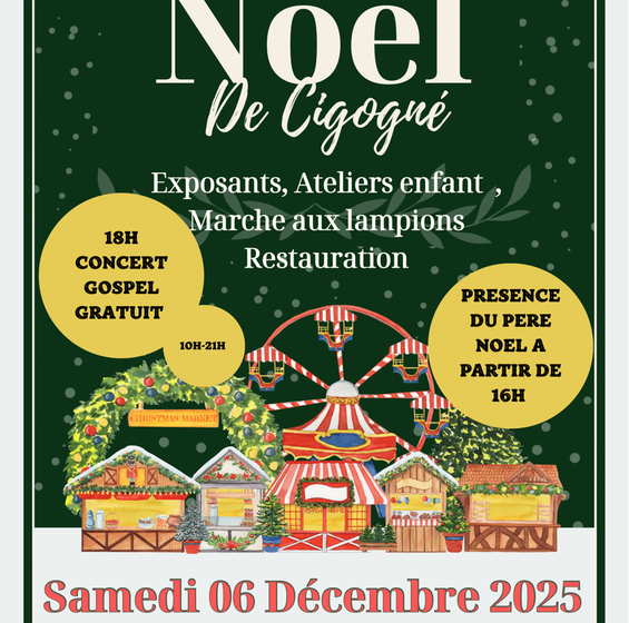 Marché de Noël Cigogné