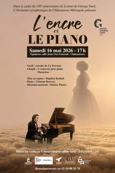Spectacle « L&rsquo;Encre et le piano »