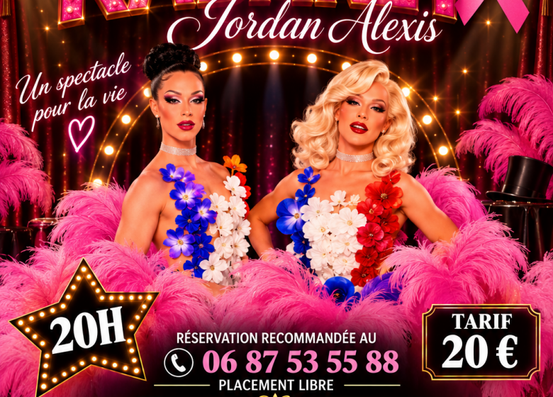 Octobre rose : Kabaret Jordan et Alexis