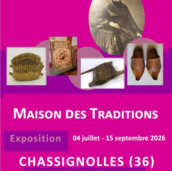 Exposition Les collections de la Maison des traditions à la lecture de George Sand