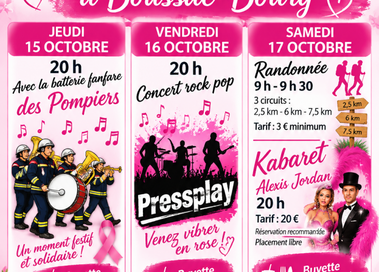 Octobre rose : concert avec Pressplay