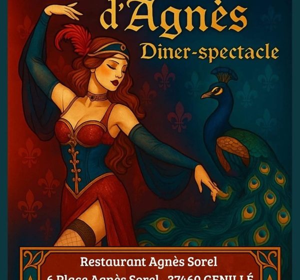Les folies d&rsquo;Agnes Sorel – dîner spectacle