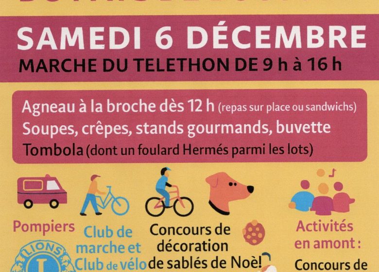 Marché du téléthon