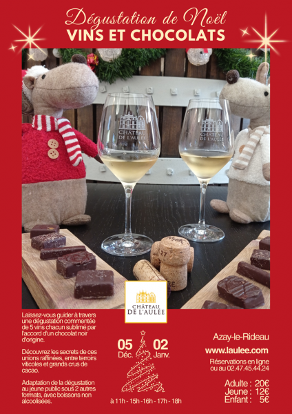 Dégustation de Noël vins & chocolats
