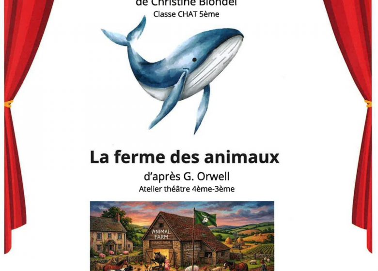 Théâtre avec les élèves du collège