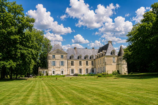 Visite guidée des exterieurs du château de Chaillou
