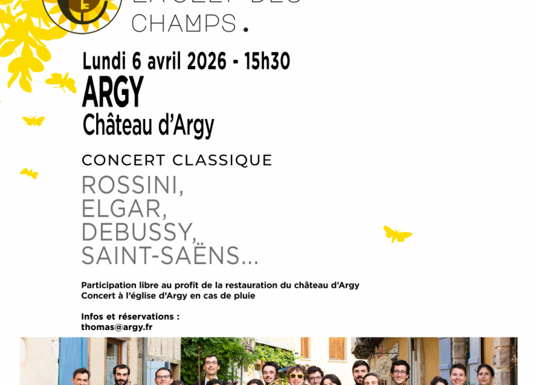 Concert avec l&rsquo;orchestre la clef des champs